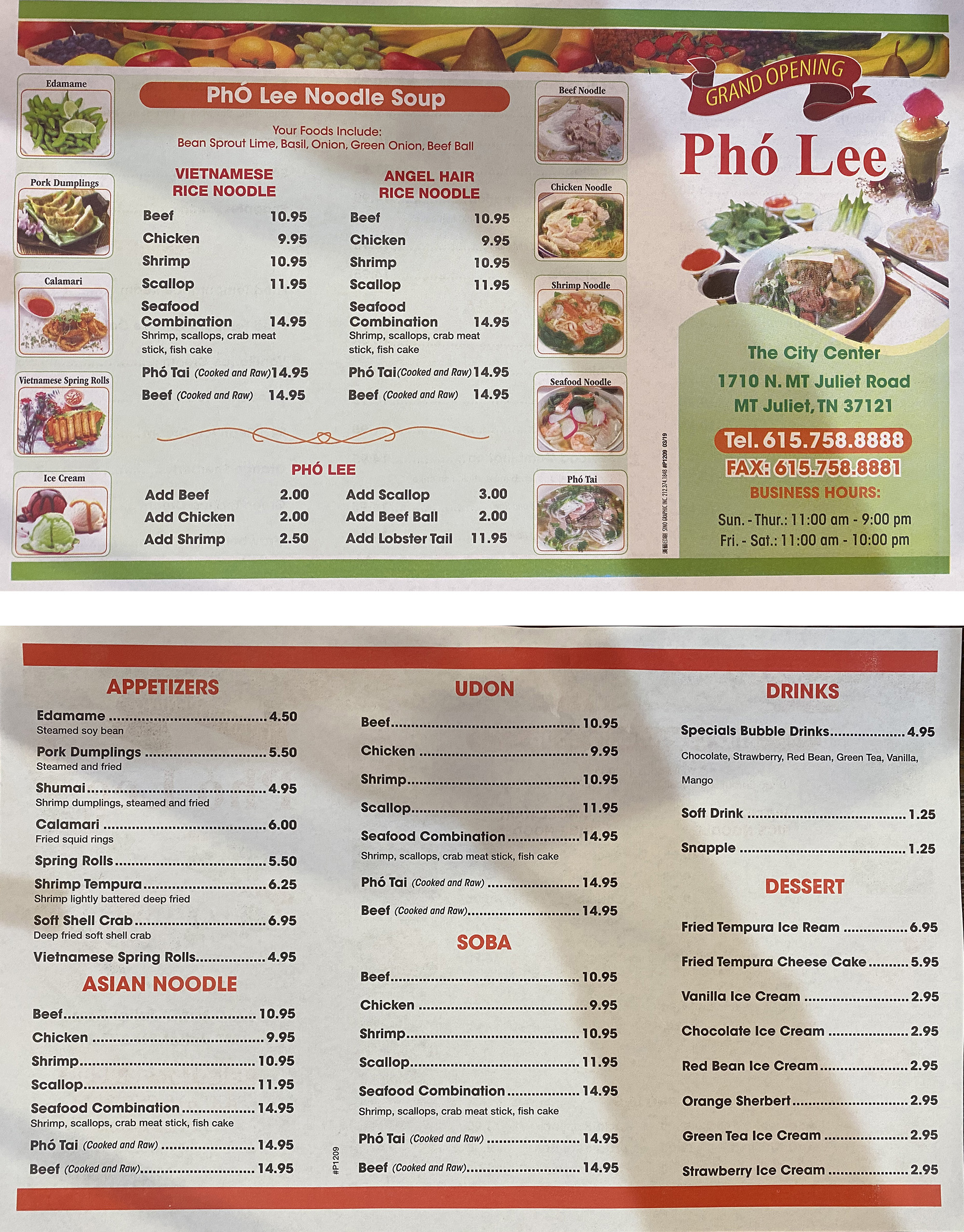 Phó Lee Vietnamese Noodle Soup - Lineberry Developments
